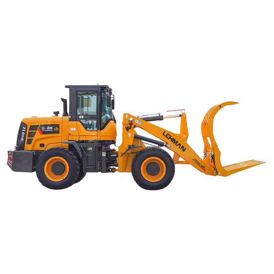 Carregadeira tipo roda de 3 toneladas e 5 toneladas Empilhadeira de rodas pequenas